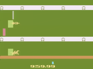 Chase title screen for Atari 2600